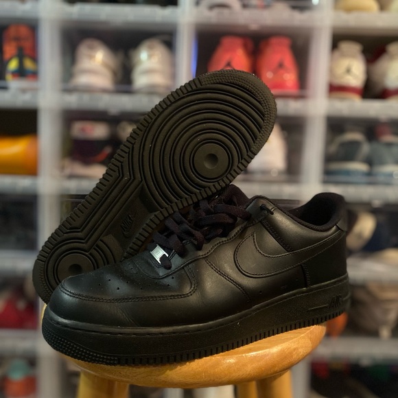 Nike AF1 All Black - Picture 3 of 4